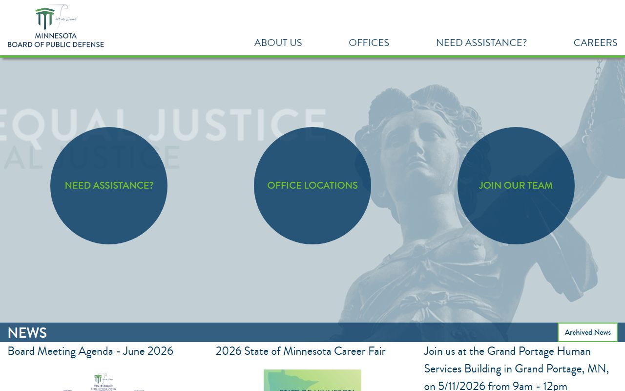 Kittson County criminal court records Minnesota Board of Public Defense